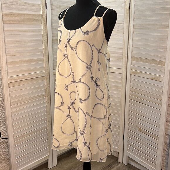 Quicksilver QSW Tradewinds Silk Nautical Dress Large - Picture 9 of 14